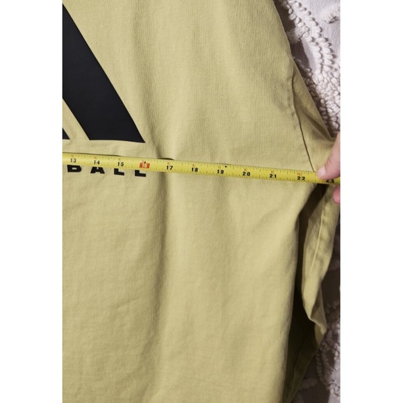 Adidas Basketball Mens Mock Neck Sweater Size‎ Small Gold Oversized Sports NBA - Picture 5 of 12